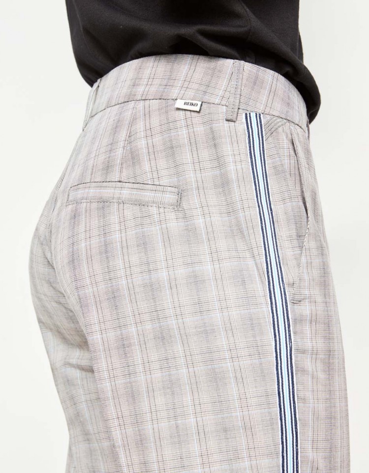 Light grey cigarette sale trousers