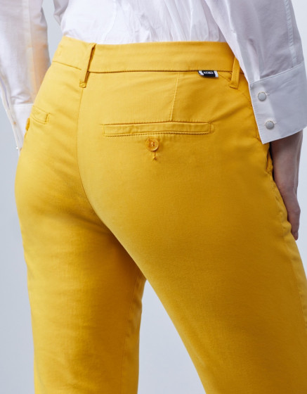 Chino trousers Sandy 2 Basic - LIMONCELLO