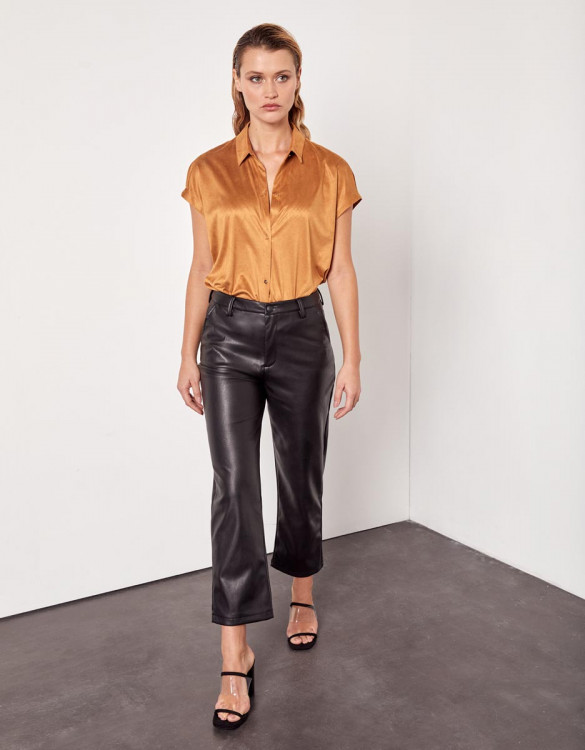 chic high waisted pantalon