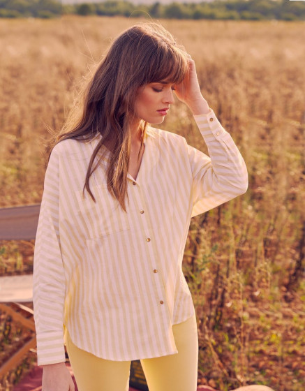 Shirt Camila Fancy - LEMONADE STRIPED