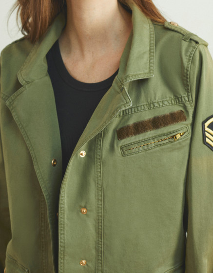 Military jacket Violette - KAKI