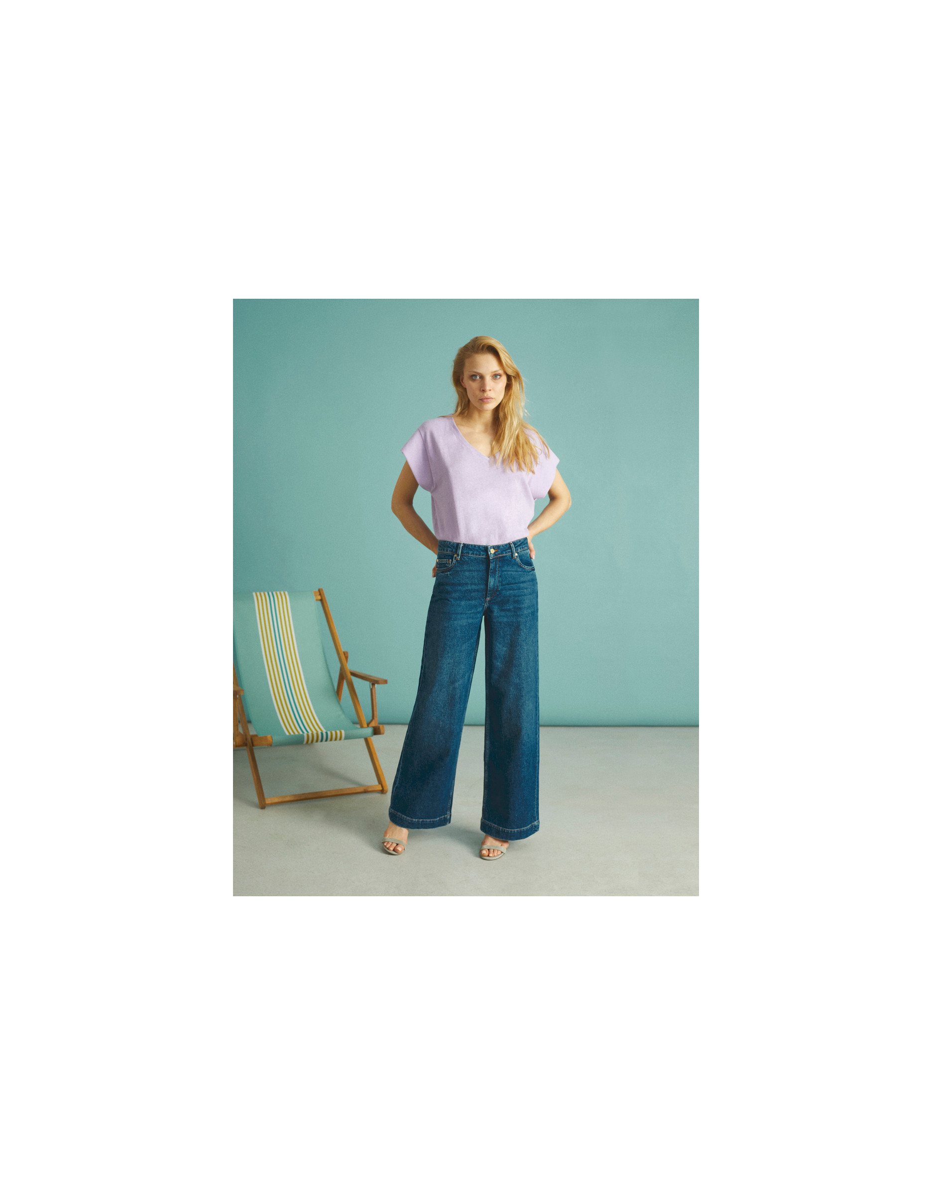 wide Page - DNM B-136 - Outlet vêtement femme - Reiko Jeans