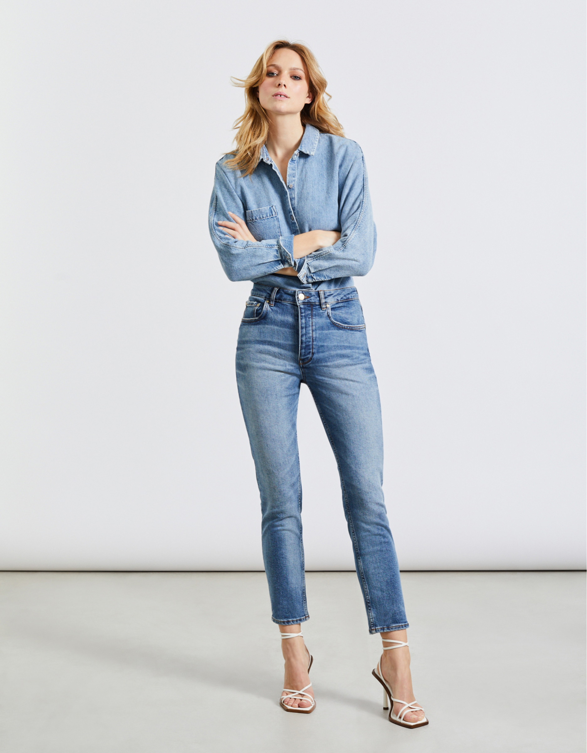 wiel Belang lancering Mom jean Harlem - DNM V-356 - Vêtement chic femme - Reiko Jeans