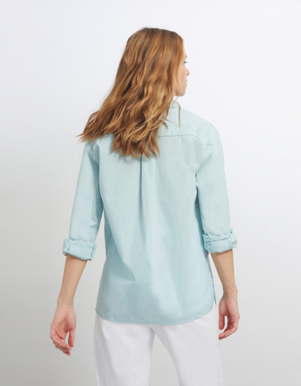 Chemise Caissy Color - BLUE GLASS