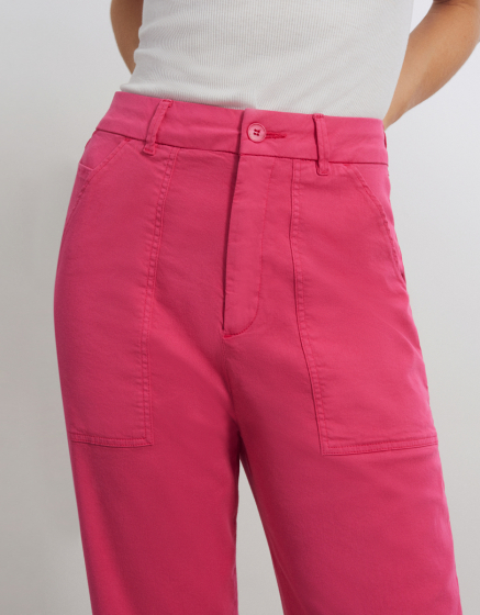 Pantalon cargo Aimee - NEON PINK